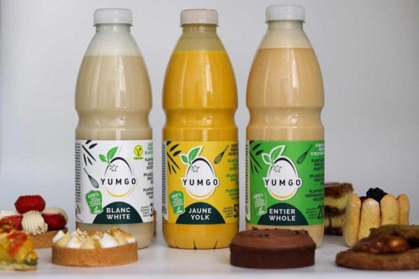 les produits de la marque Yumgo qui offrent des alternatives 100% vegan aux oeufs de poule
